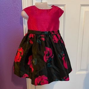 Gymboree silk floral dress size 2T